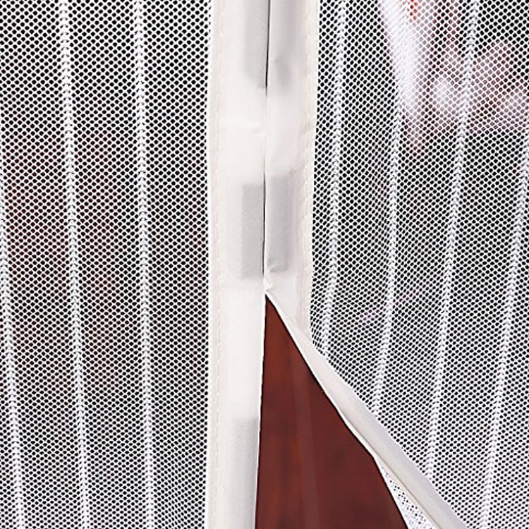 white magnetic screen doors
